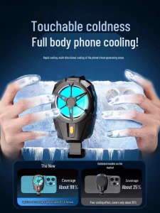 Silent Esports Phone Cooler with Semiconductor Cooling and Rear Clip, The Best Experience