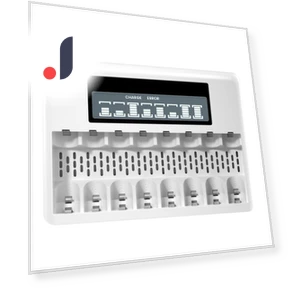 Smart Charger with LCD Display — Batteries, PALO