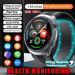Smart Watch with NFC, ECG, Blood Oxygen Monitor, SAMS Online