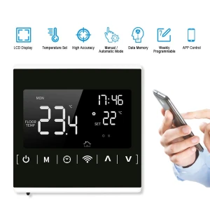 Wi-Fi Smart Thermostat with Weekly Programming, Koogeelife