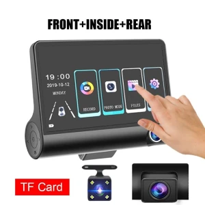 3-Channel Dash Cam — Dash Cam, Car Care Products