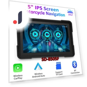 5-inch IPS Motorcycle Navigation Display — Navigation & GPS Accessories, icreative