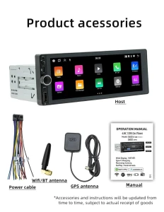 Android Car Stereo with Wireless Apple Carplay — Car Infotainment System, Reakosound