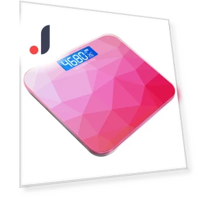 Colorful LCD Display Bathroom Scale — Weight Management Tools, Essager Electronic