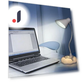 Creative Eye-Protection Desk Lamp with USB Charging — Study & Desk Lighting, L.RIDING PULO
