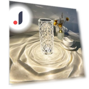 Crystal Table Lamp — Kids' Lamps, YH-Home & Kitchen