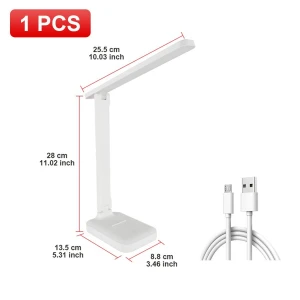 Dual Head Multifunctional Foldable LED Desk Lamp, Pawell