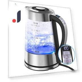 Electric Glass Kettle — Kettles & Tea Machines, MR J