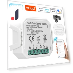Garage Door Opener Controller — Smart Home Hubs & Controllers, Tuya