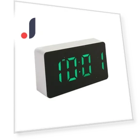 LED Mirror Alarm Clock — Alarms & Clocks, inne