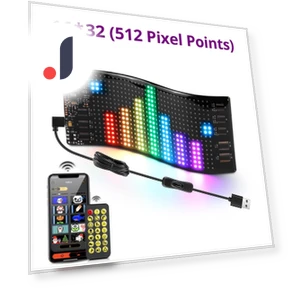 Programmable Smart USB LED Pixel Matrix Display — Commercial TVs & Displays, MALITAI