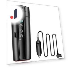 Smart Temperature Display Car Heating Cup — Beverage Warmers, Lifeone