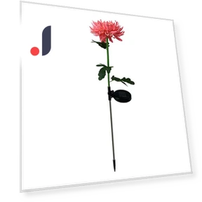 Solar Light LED Chrysanthemum Flower Garden Light — Garden Illumination, Smart Mouse