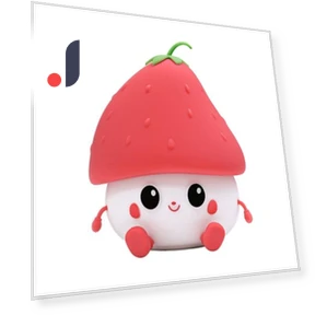 Strawberry-shaped Night Light — Lamps & Shades, Home Kits