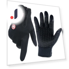 Unisex Touchscreen Winter Thermal Gloves — Gloves & Mittens, Yoghurt