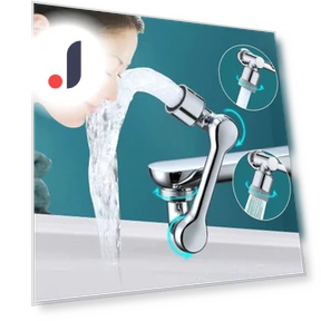 Universal Faucet Aerator with 1080° Robotic Swivel Arm — Aerators, HaoJia