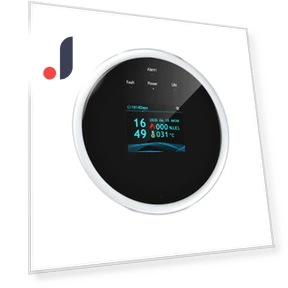 Wi-Fi Gas Leak Detector with LCD Display — Gas Safety Equipment, Automobile and motorcycle supplies
