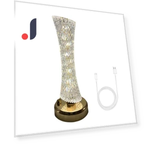 Wireless Artificial Crystal Lamp — Overhead Lighting, Home Kits