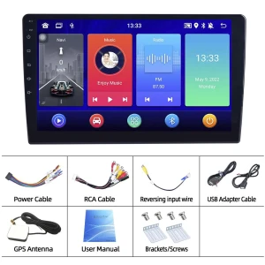 10.1-inch Double 2 DIN Car Stereo Radio — Car Infotainment System, Home Of Auto Parts