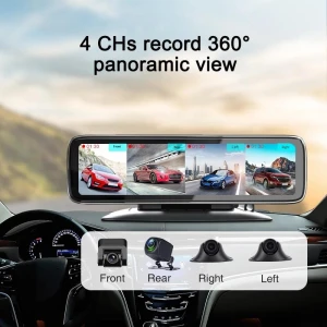 360° Panoramic Car Dashboard DVR — Dash Cam, JOHO - CarGear