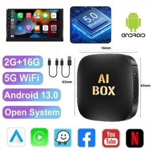 4G Smart AI Box for Car Radio — Car Infotainment System, JOHO