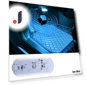 8-LED Car Mood Interior Light — Light Kit, JOHO - CarGear
