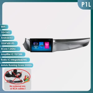 9-inch Carplay 4G 2 Din Android 13 Car Radio — Car Infotainment System, Hizpo