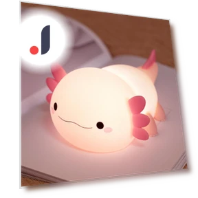Cute Axolotl Night Light — Night Lights