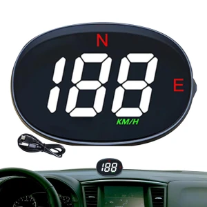 Digital GPS Speedometer with Projection Display — Heads Up Display, JOHO