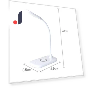 LED Desk Lamp with Wireless Charger — Study & Desk Lighting, Binchi Lighting Appliances