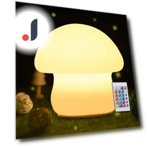 LED Mushroom Night Light with Silicone Touch Sensor — Night Lights, Yiran Furniture