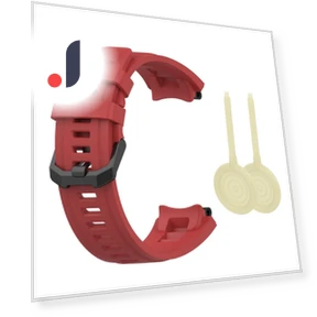 Silicone Watch Strap — Smartwatch Straps, bushoukeji01