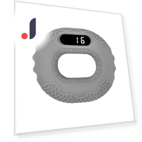 Smart Bluetooth Video Page Turner Counter with Silicone Ring for Finger Exercises and Rehabilitation — Wearable Accessories, Baty