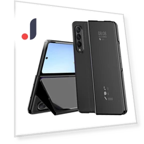 Smart Flip Case with Mirror Finish — Bumpers, Bai Fen Bai-Digital 3C