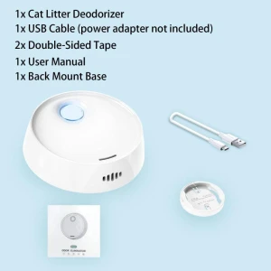 Smart Odor Eliminator for Cat Litter — Self-Cleaning Litter Box, Meiteai-All