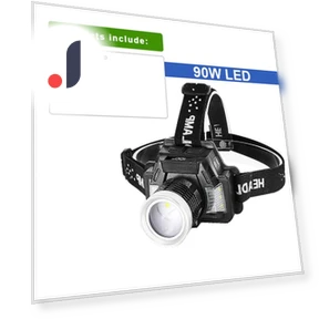 Smart Sensor Headlamp — Flashlights, paweinuo