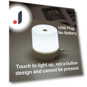 Touch Dimming USB Bedside Lamp — Desk & Table Lighting, Binchi Lighting Appliances