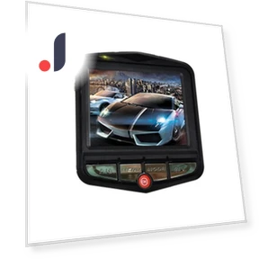 Wide Angle Dash Cam with G-Sensor — Dashboard Cameras, Pioggia solare