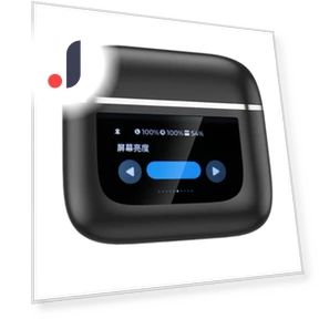 Wireless Earbuds with LED Touch Screen — In-Ear Headphones, Andoer