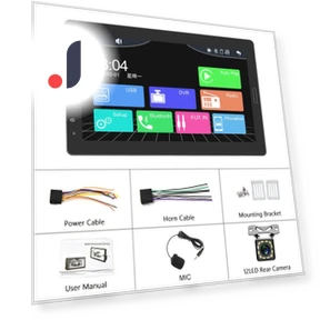 2 Din Carplay MP5 Player — Stereo Receivers, Reakosound