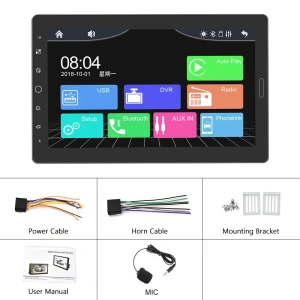 2 Din Carplay MP5 Player — Car Infotainment System, Reakosound