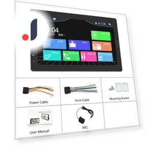 2 Din Carplay MP5 Player — Stereo Receivers, Reakosound