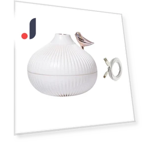 Air Humidifier with Essential Oil Diffuser and LED Lighting — Air Moisturizers, Enjoy Smart Home