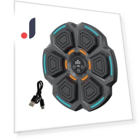 Bluetooth-Compatible Electronic Punching Target — Training Focus Mitts, Happiness First