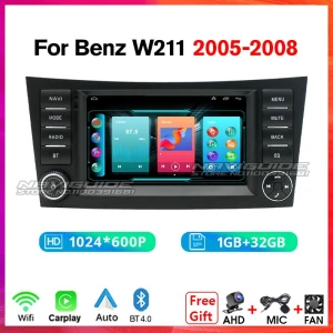 Car Radio with Wireless Carplay Android Auto — Car Infotainment System, NAVIGUIDE Car Life