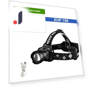 Intelligent Touch Headlamp — Flashlights, paweinuo 02