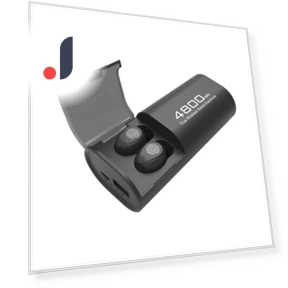 LED Bluetooth Wireless Earbuds — Wireless Headsets for Powersports, Junmaocun