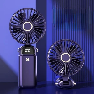 Mini Portable Fan with Smart LED Digital Display, TianJinGeErLiShangMaoYouXianGongSi
