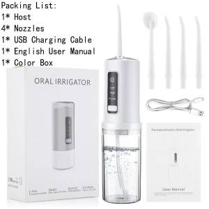 Portable Smart Electric Oral Irrigator — Electric Toothbrush, Light makeup