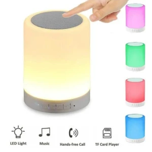 Smart Music Lamp Bluetooth Speaker — Desk Lamp, Clock-Mall